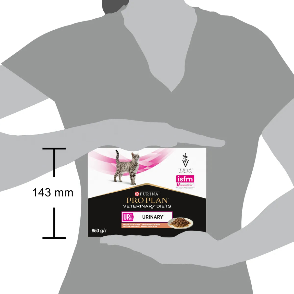Pro Plan Feline UR Urinary Salmone 10x85g Umido per Gatti Pro Plan Feline UR Urinary Salmone 10x85g Umido per Gatti